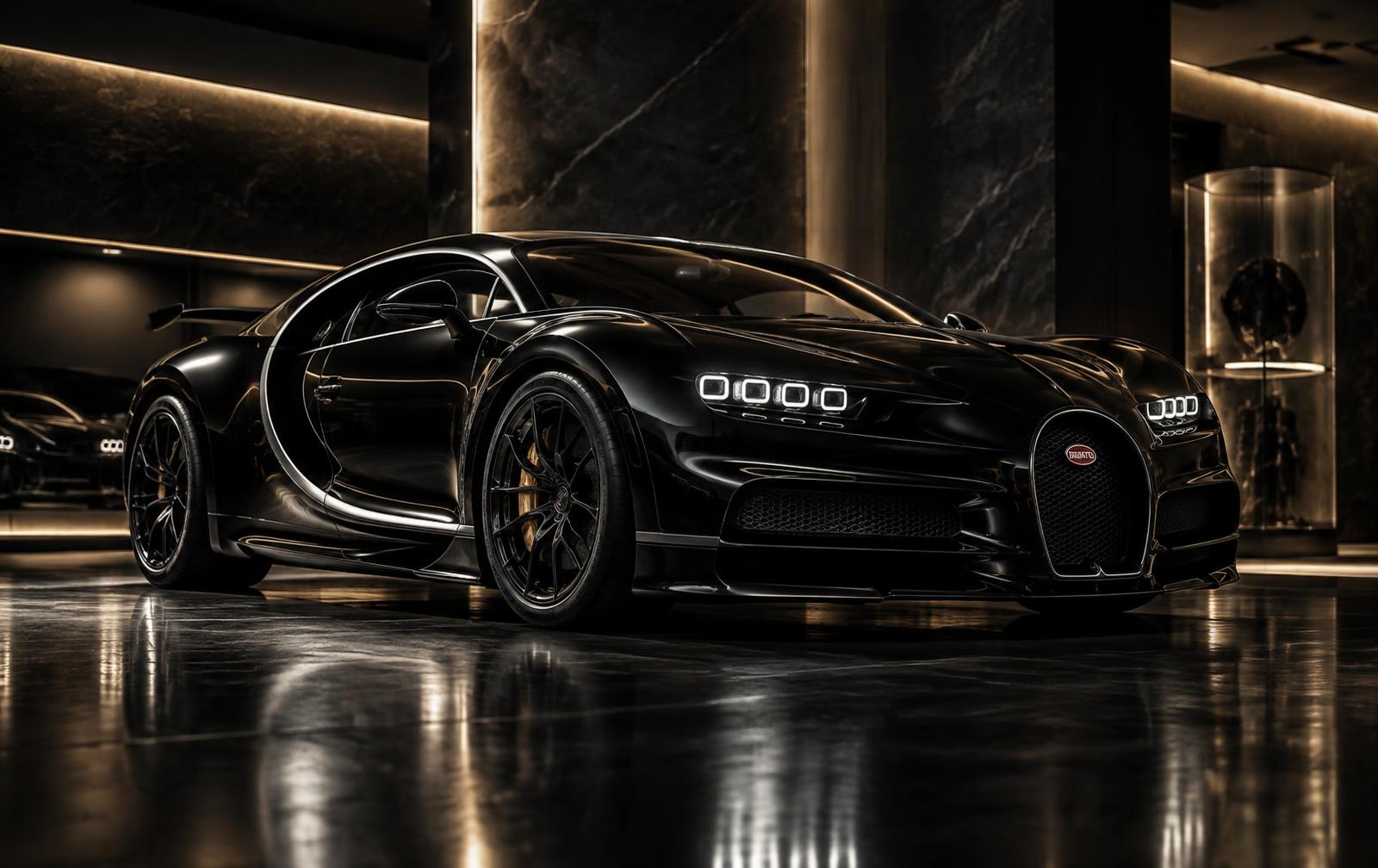 Black luxury vehicle receiving the complete Black Crown Apex preservation experience