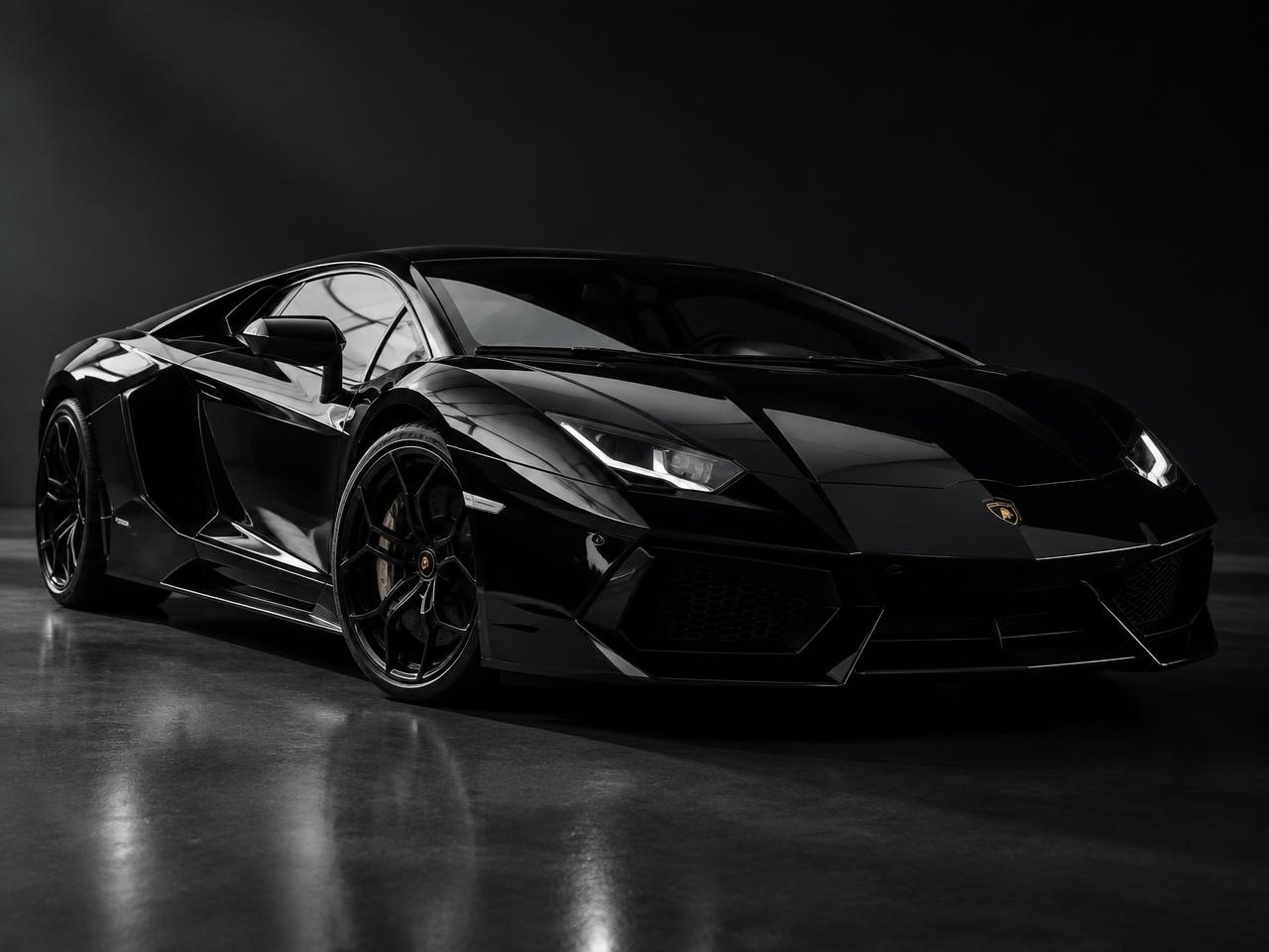 Dark vehicle paint prepared for correction and refinement