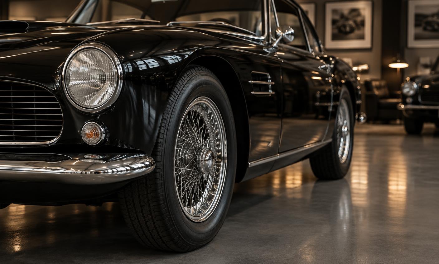 Vehicle preservation process for the original condition of a collector car